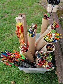 Plenty of arrows for members to try!