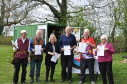 End of outdoor season presentations