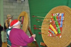 Scoring at Christmas Fun Shoot