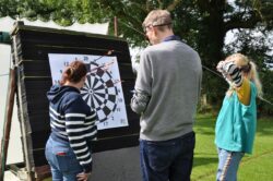 Dartboard scoring is challenging