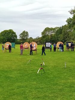 Fun shoot at the field