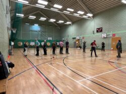 Winter season indoor shooting