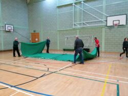 Folding up the safety net for the last session of the 2023/24 indoor season.